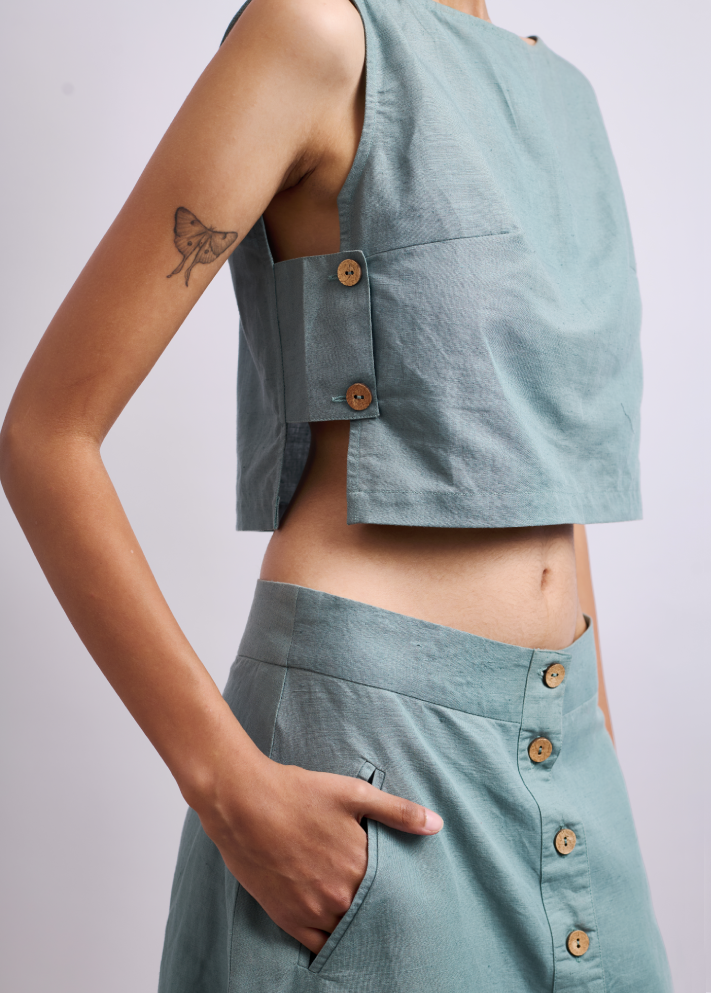 The Boat Neck Crop