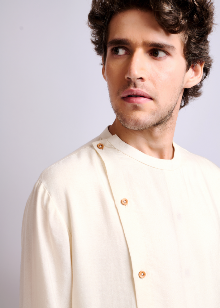 Cotton Silk Kurta Set