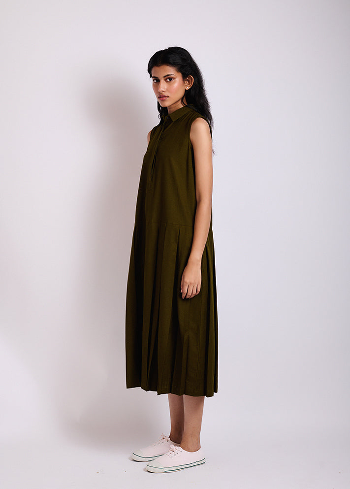 Tsu Pleated Dress