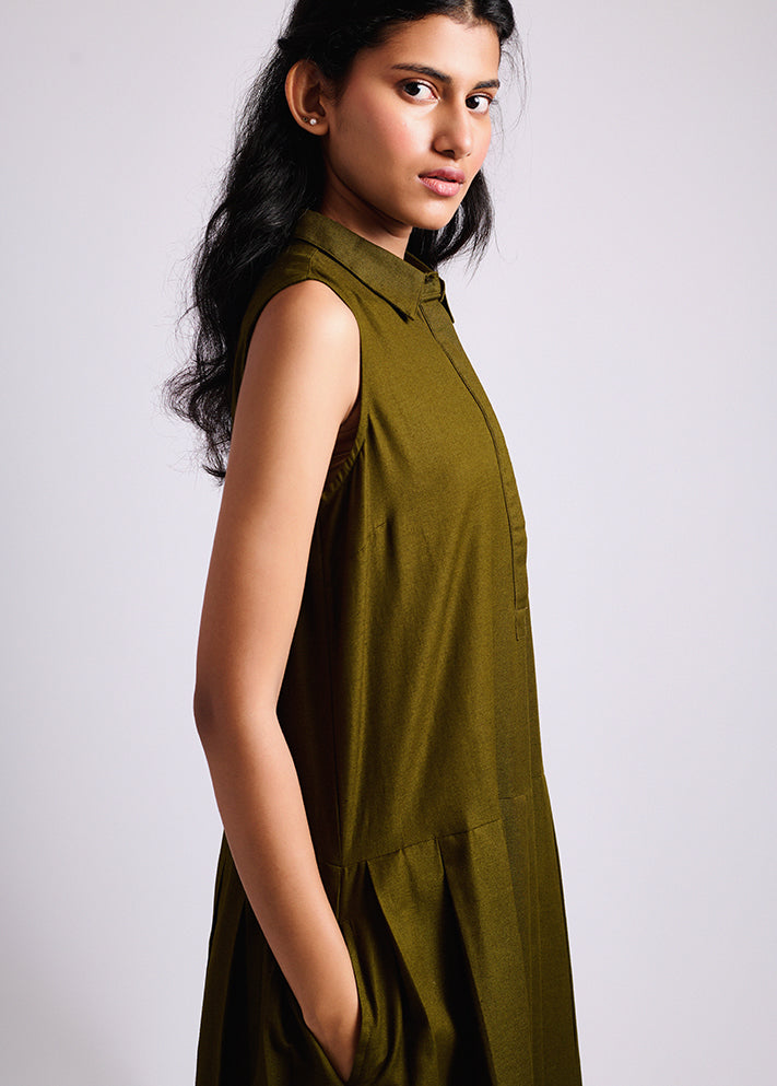 Tsu Pleated Dress