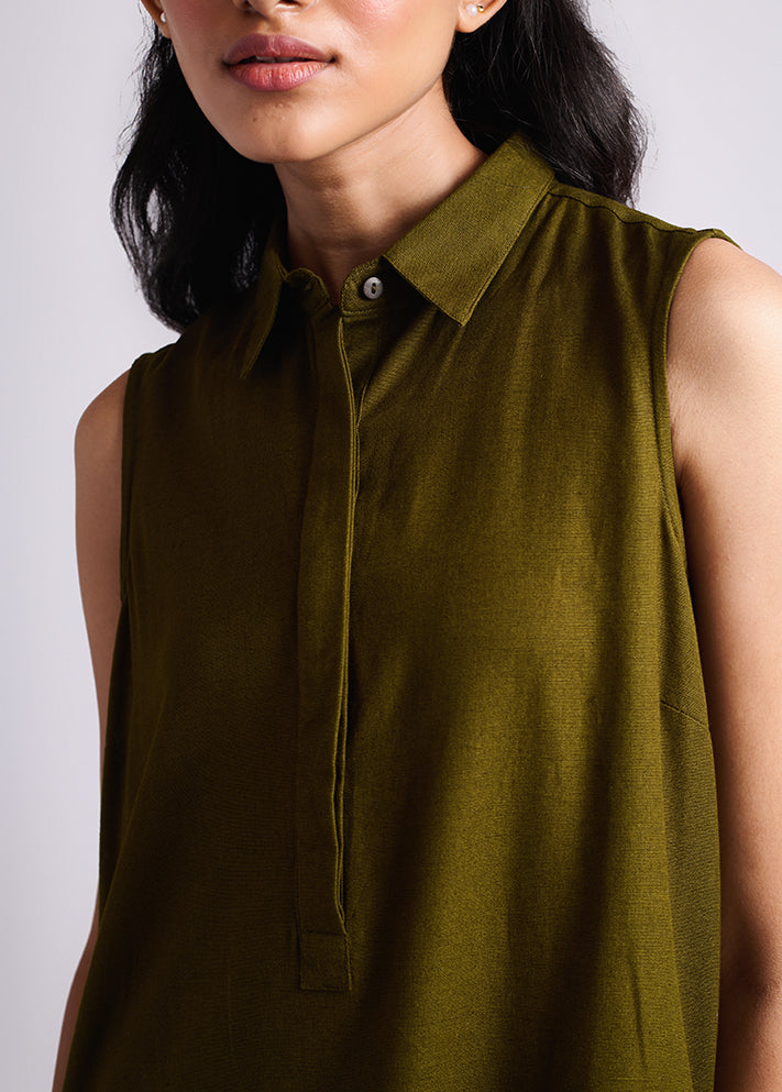 Tsu Pleated Dress