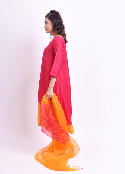 The Shibori-Kurta Co-Ord