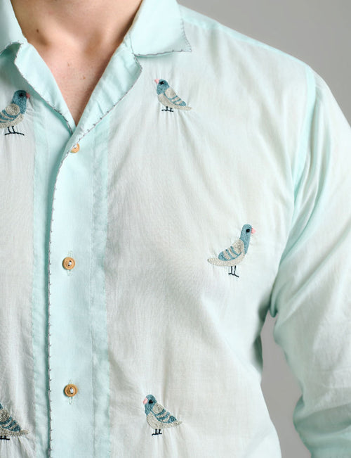 Pigeon parade shirt