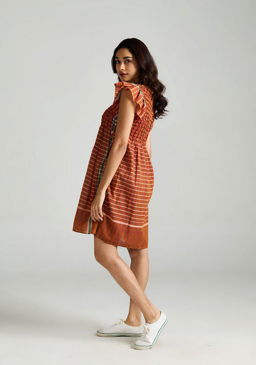 Checked Bengal dress