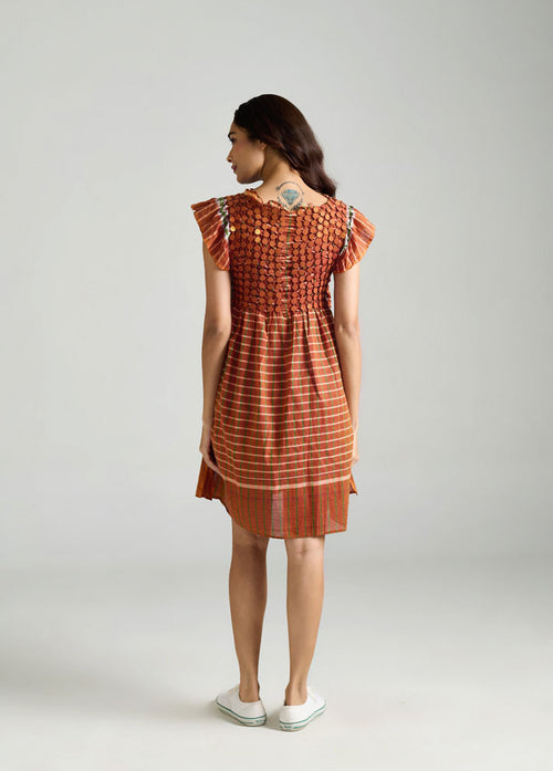 Checked Bengal dress