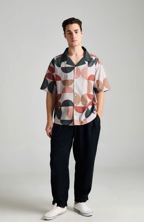 Cotton and bamboo shirt