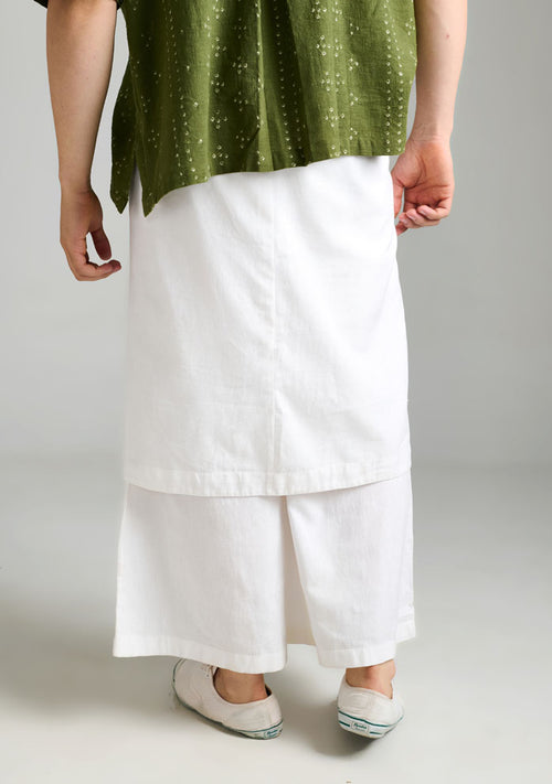 Ivory Drape Trouser