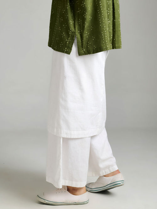 Ivory Drape Trouser