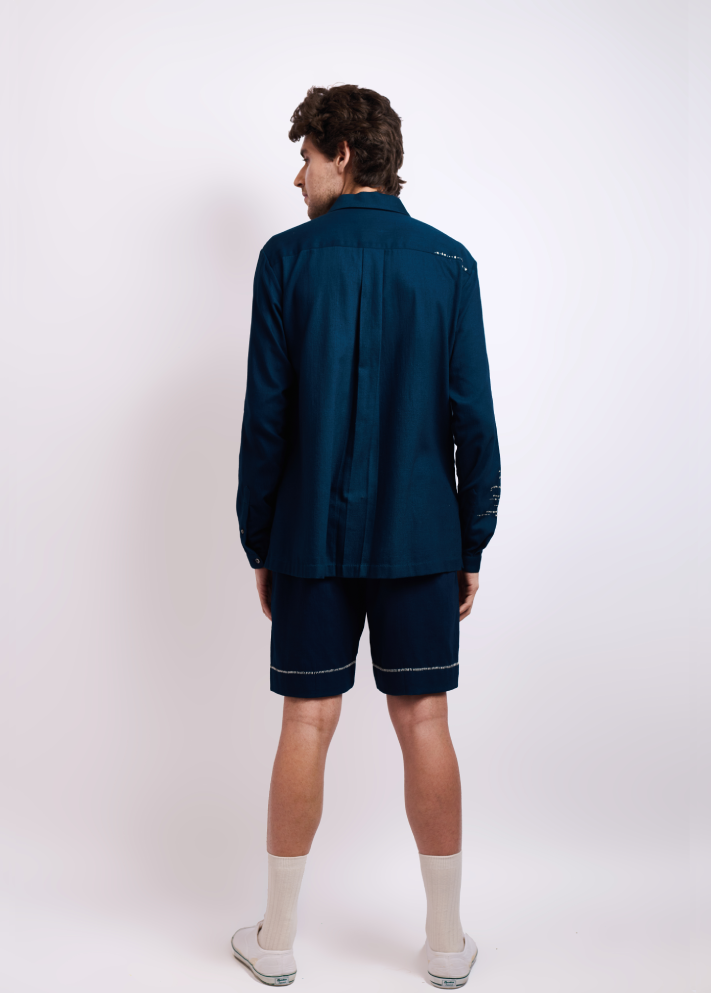 Asemic Full-Sleeved Shirt