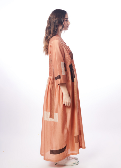 The Chanderi Patchwork Dress