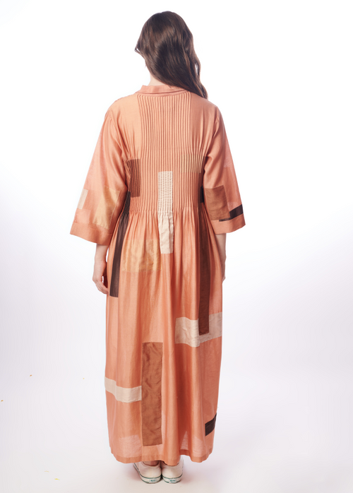 The Chanderi Patchwork Dress