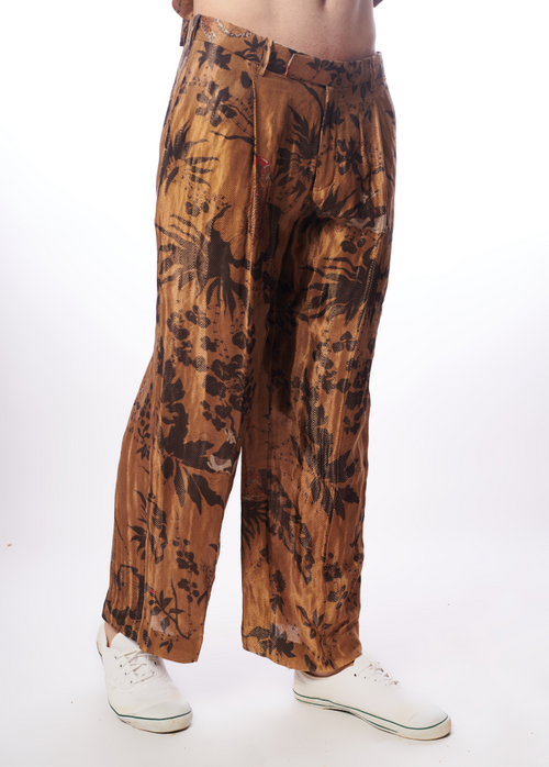 The Silk Damask Trouser