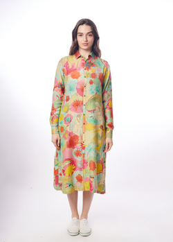 The Muga Shirt Dress