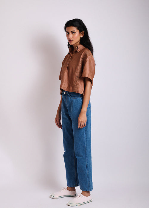 The Boxy Cropped Shirt