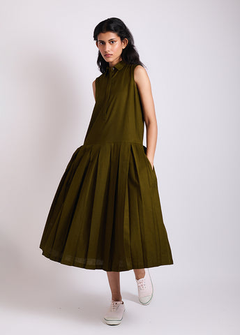 Tsu Pleated Dress