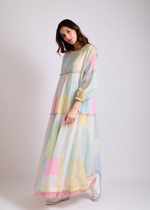 PINE DRESS MULTICOLOR