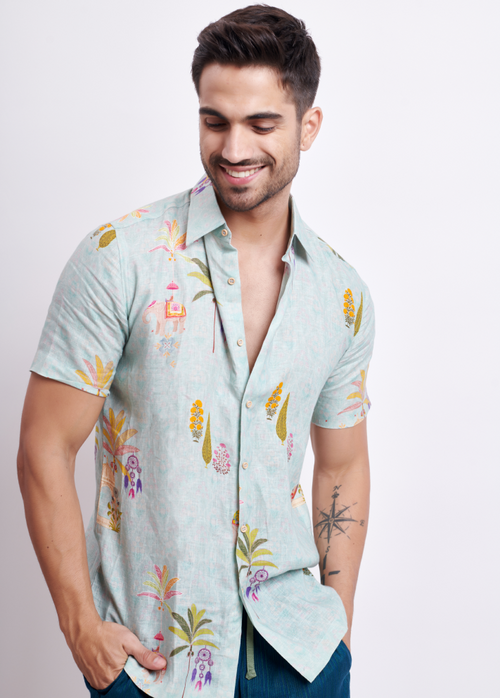 The Sky Blue Shirt